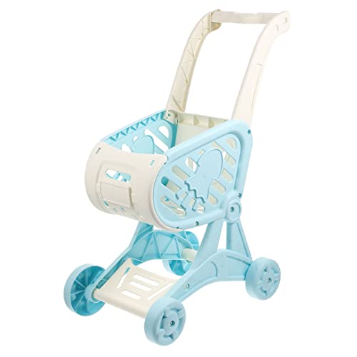 ERINGOGO Trolley- Einkaufstrolley Mini-einkaufswagen Für Kleine Einkaufswagenmodelle Babywagen Kinderspielzeug Mini-spielzeugwagen Kleinkindwagen Plastik Blau ERINGOGO Trolley- Einkaufstrolley Mini-einkaufswagen Für Kleine Einkaufswagenmodelle Babywagen Kinderspielzeug Mini-spielzeugwagen Kleinkindwagen Plastik Blau von ERINGOGO