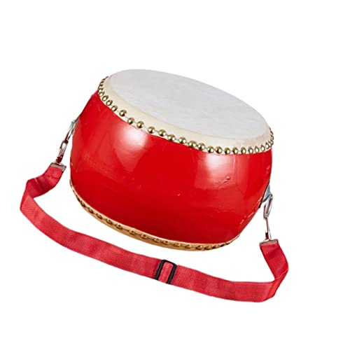 ERINGOGO Trommelspielzeug Aus Rindsleder Percussion Instrument Mit Stöcken Und Gurt Für Musikalische Aktivitäten Und Kreativität Von Jungen ERINGOGO Trommelspielzeug Aus Rindsleder Percussion Instrument Mit Stöcken Und Gurt Für Musikalische Aktivitäten Und Kreativität Von Jungen von ERINGOGO