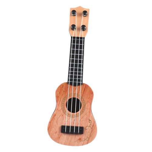ERINGOGO Ukulele Kleine Kunststoff Ukulele Gitarre Modell Für Musikinstrument Zur Musikalischen Früherziehung Simulation Ukulele von ERINGOGO