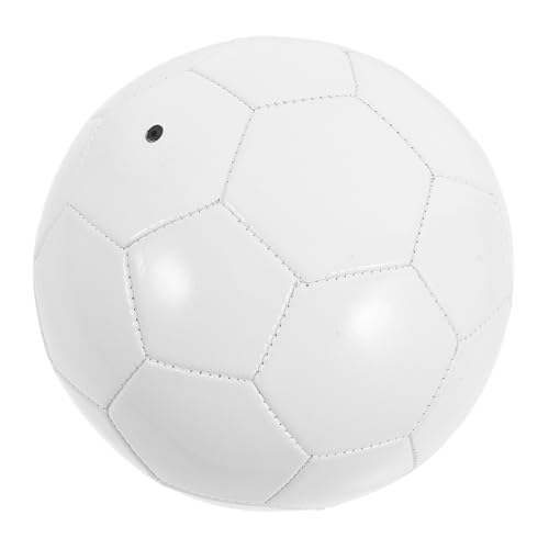 ERINGOGO Unbedruckter Weißer Fußball für DIY Malball zum Bemalen Sicherer und Glatter Blanko Soccerball für Kreative Bastelprojekte Fußball Trainingszubehör und Fußballfans ERINGOGO Unbedruckter Weißer Fußball für DIY Malball zum Bemalen Sicherer und Glatter Blanko Soccerball für Kreative Bastelprojekte Fußball Trainingszubehör und Fußballfans von ERINGOGO