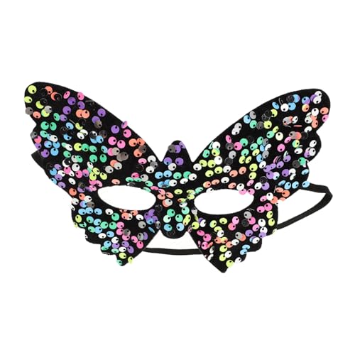 ERINGOGO Venezianische Maske Damen Pailletten Schmetterling Maskerade Maske für Fasching Maskenball Cosplay Party Leicht Anzulegen und Komfortabel Sitzend ERINGOGO Venezianische Maske Damen Pailletten Schmetterling Maskerade Maske für Fasching Maskenball Cosplay Party Leicht Anzulegen und Komfortabel Sitzend von ERINGOGO