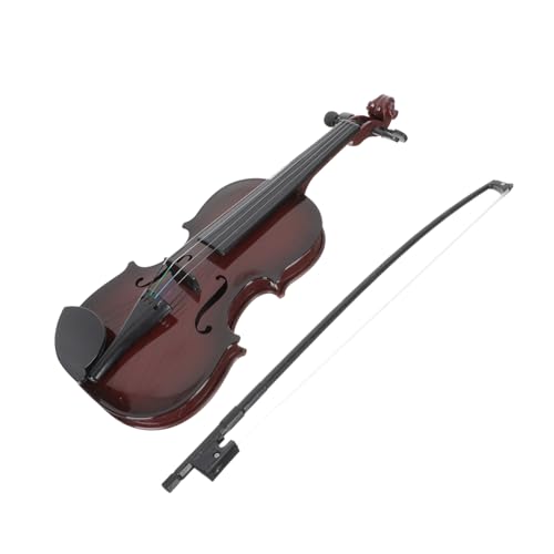 ERINGOGO Violinenspielzeug mit Verstellbaren Saiten Realistisches Fördert Musikalische Früherziehung Robustes Design Geeignet für Bühnenauftritte und Musikpraxis Zufällige Zufällige Farbe von ERINGOGO