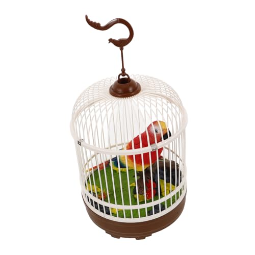 ERINGOGO Vogelkäfig Mit Sprachsteuerung Vogelkäfig Vogelkäfige Kleine Vogelkäfige Vogelspielzeug Für Vogelkäfig Kunststoff Rot ERINGOGO Vogelkäfig Mit Sprachsteuerung Vogelkäfig Vogelkäfige Kleine Vogelkäfige Vogelspielzeug Für Vogelkäfig Kunststoff Rot von ERINGOGO