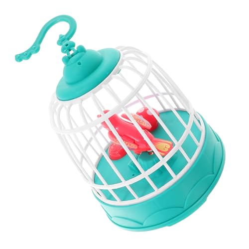 ERINGOGO Vogelkäfig Outdoor Für B Vogelkäfige Mini Roboter Für Birdies Roboter Für Kleiner Vogelkäfig Kinderspielzeug Kleiner Vogel Audioaktivierte Vögel Kunststoff von ERINGOGO