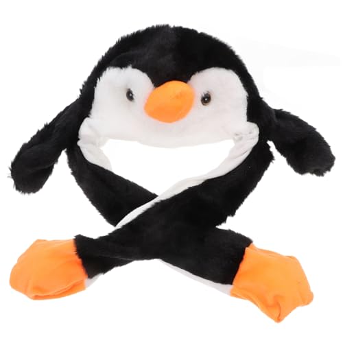 ERINGOGO Wackelohren Pinguin Mütze Plüsch Winter Hut Kostümaccessoire für Party und Bühne Leichte Weiche Kopfbedeckung für Familie und Freunde ERINGOGO Wackelohren Pinguin Mütze Plüsch Winter Hut Kostümaccessoire für Party und Bühne Leichte Weiche Kopfbedeckung für Familie und Freunde von ERINGOGO