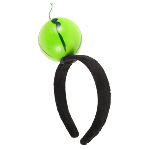 ERINGOGO Wassermelon Stirnband Haartuelle Kopfbänder Haarbänder Stirnbänder Süßes Stirnband Foto Requisite Wassermelonenkopfschmuck Wassermelonen Haar Hoops Früchte Haarband Party von ERINGOGO
