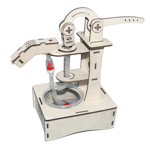 ERINGOGO Wasserspielzeug Wasserpumpe Experiment Modell Handbetriebene Druckpumpe DIY Wissenschaftsspielzeug für Ab Jahren Lernspielzeug Technikverständnis und Kreativität von ERINGOGO