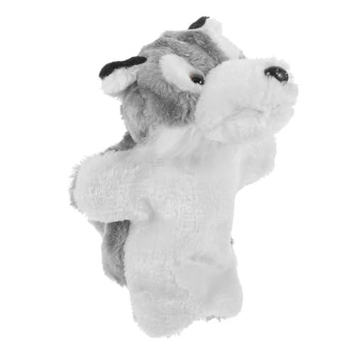 ERINGOGO Weiche Kuschelige Wolf Handpuppe aus Plüsch Interaktive Handspielpuppe für Geschichtenerzählen Rollenspiel und Kindlichen Fantasieaktivitäten Waschbar und Sicher ERINGOGO Weiche Kuschelige Wolf Handpuppe aus Plüsch Interaktive Handspielpuppe für Geschichtenerzählen Rollenspiel und Kindlichen Fantasieaktivitäten Waschbar und Sicher von ERINGOGO