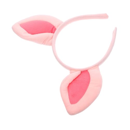 ERINGOGO Weiches Schwein Ohren Haarreif Damen Plüsch Stirnband Leicht und Bequem Karneval Cosplay Party Accessoire ERINGOGO Weiches Schwein Ohren Haarreif Damen Plüsch Stirnband Leicht und Bequem Karneval Cosplay Party Accessoire von ERINGOGO