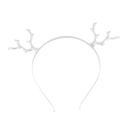 ERINGOGO Weihnachtliches Haarband Hirschgeweih aus Metalllegierung Robustes Haarreif Damen für Kostüm und Weihnachtsfeier Festliches Accessoire für Mädchen und Erwachsene Party Haarband ERINGOGO Weihnachtliches Haarband Hirschgeweih aus Metalllegierung Robustes Haarreif Damen für Kostüm und Weihnachtsfeier Festliches Accessoire für Mädchen und Erwachsene Party Haarband von ERINGOGO