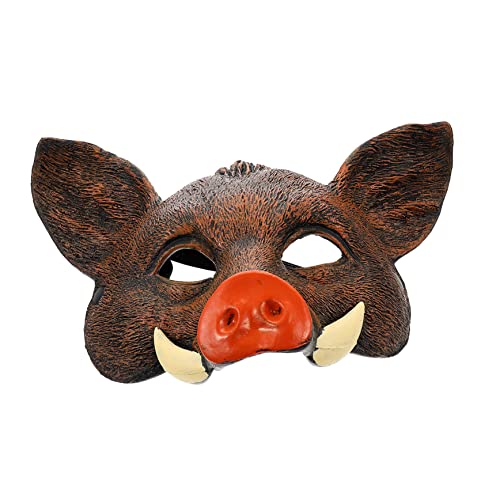 ERINGOGO Halloween Maskerade Party Maske Tier Masken Karneval Kostüme Wildschwein Maske von ERINGOGO