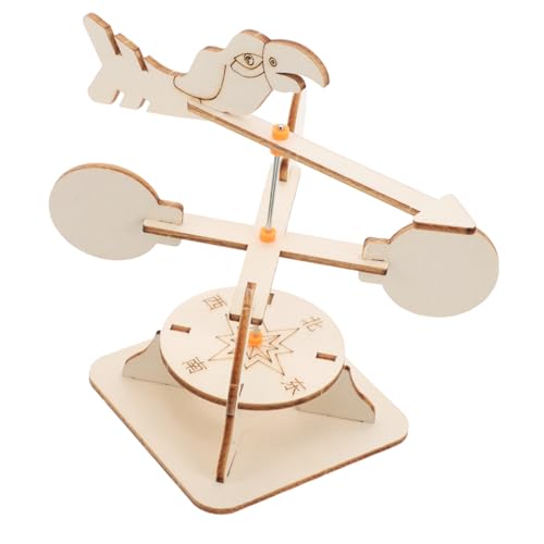 ERINGOGO Windfahnen-experimentierset Für Kinder, Windmühlen-Set, Stem-lernspielzeug Für Homeschool-projekte, Technische Aktivitäten, Holzhandwerk, Lernwerkzeug ERINGOGO Windfahnen-experimentierset Für Kinder, Windmühlen-Set, Stem-lernspielzeug Für Homeschool-projekte, Technische Aktivitäten, Holzhandwerk, Lernwerkzeug von ERINGOGO