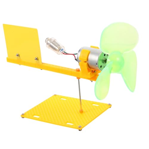 ERINGOGO Windgenerator für Wissenschaftliche Experimente Energiesparendes Lehrspielzeug DIY Modell für Fördert Technologisches Bewusstsein und Kreativität Stabil und Langlebig von ERINGOGO