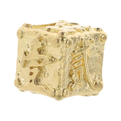 ERINGOGO Mahjong Würfel Messingwürfel Chinesische Schriftzeichen ERINGOGO Mahjong Würfel Messingwürfel Chinesische Schriftzeichen von ERINGOGO