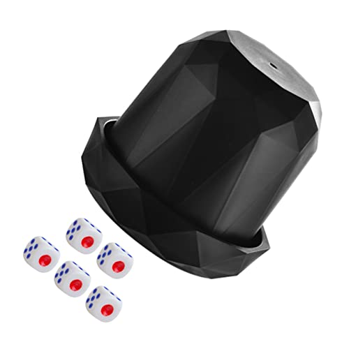 ERINGOGO Würfelspiel Party Würfelspielzeug aus Robustes Würfelset mit Würfeln Leicht Tragbar für Ktv Bar Brettspiel und Geselligkeit ERINGOGO Würfelspiel Party Würfelspielzeug aus Robustes Würfelset mit Würfeln Leicht Tragbar für Ktv Bar Brettspiel und Geselligkeit von ERINGOGO