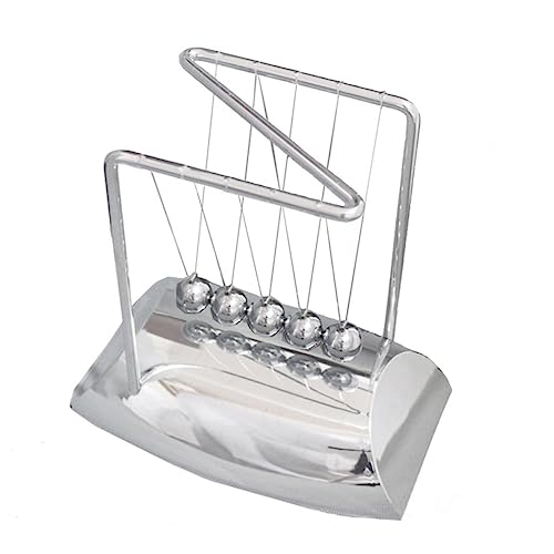 ERINGOGO Z Förmiges Newton Wiegependel aus Abs und Dekoratives Balance Ball Desktop Ornament für Büro Zuhause und Wissenschaftliches Physikspielzeug ERINGOGO Z Förmiges Newton Wiegependel aus Abs und Dekoratives Balance Ball Desktop Ornament für Büro Zuhause und Wissenschaftliches Physikspielzeug von ERINGOGO