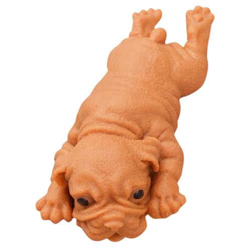 ERINGOGO Zappelspielzeug Hund aus TPR Material Strapazierfähiges Weiches Squeeze Toy Stressreduzierendes für Junge Mädchen Entspannungsspielzeug und Druckabbau Braunes Hundespielzeug ERINGOGO Zappelspielzeug Hund aus TPR Material Strapazierfähiges Weiches Squeeze Toy Stressreduzierendes für Junge Mädchen Entspannungsspielzeug und Druckabbau Braunes Hundespielzeug von ERINGOGO
