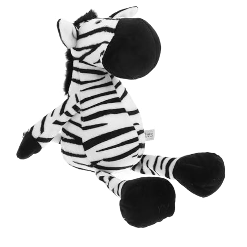 ERINGOGO Kuscheltier Zebra Aus Weichem Material Exquisites Plüschtier Für Junge Mädchen Dekorativer Und Komfortabler Begleiter Für Süße Träume Fotorequisit von ERINGOGO