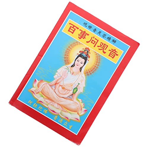 ERINGOGO Zeichenbuch Wahrsagerei Requisiten Set Wahrsagebuch Thank The Chanting Happy You Glücksstäbe Buchgeschenk Für Buddhistische Gläubige Wahrsagerei Spiel Requisitenpapier ERINGOGO Zeichenbuch Wahrsagerei Requisiten Set Wahrsagebuch Thank The Chanting Happy You Glücksstäbe Buchgeschenk Für Buddhistische Gläubige Wahrsagerei Spiel Requisitenpapier von ERINGOGO