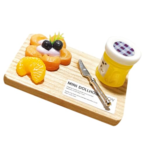 ERINGOGO Dollhouse Zubehör Miniatur Schneidebrett Für Puppenhaus Obst-Dessert Modell Lebendige Deko Für Kinderzimmer Für Kreative Spielwelten ERINGOGO Dollhouse Zubehör Miniatur Schneidebrett Für Puppenhaus Obst-Dessert Modell Lebendige Deko Für Kinderzimmer Für Kreative Spielwelten von ERINGOGO