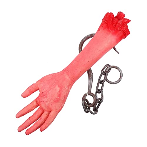 ERINGOGO abgetrenntes Handspielzeug Dekorationen Halloween deko für grabgesteck allerheiligen Hallowen deko handtachen Prank Party Dekoration gefälschte Hand Handschmuck Emulsion von ERINGOGO