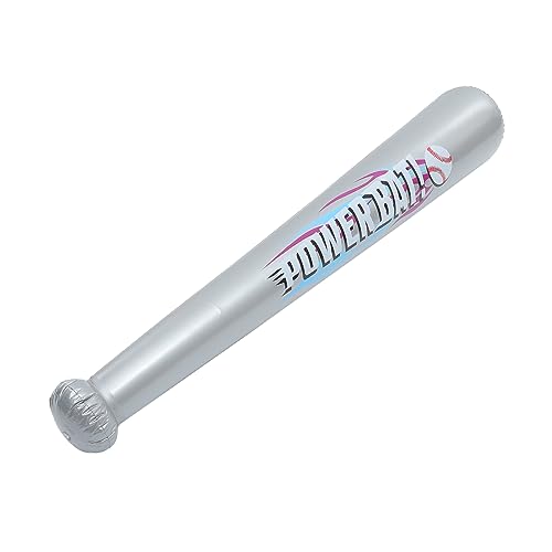 ERINGOGO aufblasbarer Baseballschläger für kinderspielzeug kinderknallzeug Geschenkeidee Girlande favorisieren Partydekoration im Baseball-Stil PVC Grey von ERINGOGO