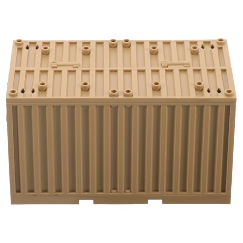 ERINGOGO bausteine Korb matschig Mini-Bausteine Toys spielsachen für Kid Toys bauklötze LKW Spielszene Gebäude militärische Parteidekorationen Plastik von ERINGOGO