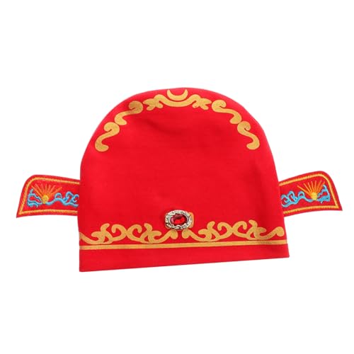 ERINGOGO Baby Mädchen Kleinkind Unisex Party Hut Rote Baumwolle Beanie Hut Für Neugeborene Kleinkinder Geburtstag Kappe Für Jungen Mädchen ERINGOGO Baby Mädchen Kleinkind Unisex Party Hut Rote Baumwolle Beanie Hut Für Neugeborene Kleinkinder Geburtstag Kappe Für Jungen Mädchen von ERINGOGO