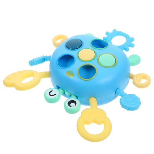 ERINGOGO Sensory Spielzeug Lustiges Krabben-Design Zugspielzeug Für Kleinkinder Fördert Die Motorischen Fähigkeiten Und Sensorische Entwicklung Für Jahren von ERINGOGO