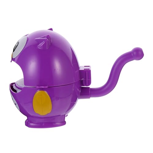 ERINGOGO für Blasenherstellungsmaschine kinderspielzeug Sprudelbad Blasengebläsemaschine Blasenmacher Seifenblasenmaschine Badeblasenmaschine Badeblasenhersteller Plastik Violett von ERINGOGO