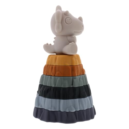 ERINGOGO Dinosaurier-Spielzeug Zum Frühen Lernen Stapelspiel Lernspielzeug Für Kleinkinder ERINGOGO Dinosaurier-Spielzeug Zum Frühen Lernen Stapelspiel Lernspielzeug Für Kleinkinder von ERINGOGO