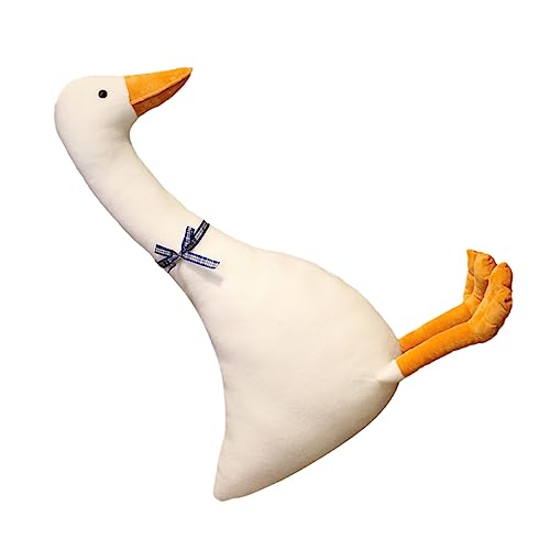 ERINGOGO große weiße Gänsepuppe Tierspielzeug Gans Gans Stofftier gefüllte Gans kinderspielzeug für Toys for car Toy Plüsch tierisches PP Baumwolle von ERINGOGO