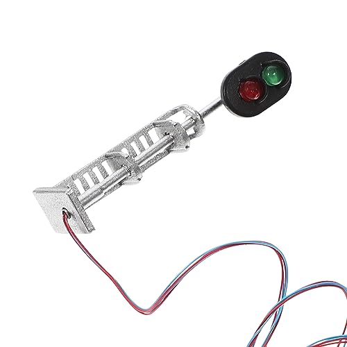 ERINGOGO modellbahn Lichter Straße Signal Laterne Messgerät LED Modellbau Material Modelleisenbahn-zubehör Modellbau Elektronik Landschaftsdekor Simulationsanlagenmodell Mini-Ampel Metall ERINGOGO modellbahn Lichter Straße Signal Laterne Messgerät LED Modellbau Material Modelleisenbahn-zubehör Modellbau Elektronik Landschaftsdekor Simulationsanlagenmodell Mini-Ampel Metall von ERINGOGO