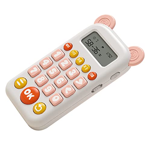 ERINGOGO mündliche Rechenmaschine Toys Toy for The Teachers zabawki stymulujące rozwój Rechenmaschine schulzeug Spiele Lernen Multiplikationsspiele Plastik Rosa von ERINGOGO