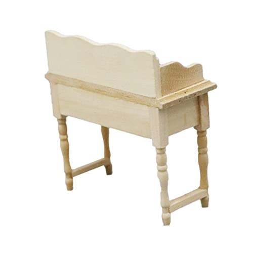 ERINGOGO Miniatur Schreibtisch Modell Für Puppenhäuser Möbel Holzspielzeug Dekorativer Schreibtisch Für Mini-häuser Und Foto-Requisiten Romantisches Design Sicher Und Lebendig ERINGOGO Miniatur Schreibtisch Modell Für Puppenhäuser Möbel Holzspielzeug Dekorativer Schreibtisch Für Mini-häuser Und Foto-Requisiten Romantisches Design Sicher Und Lebendig von ERINGOGO
