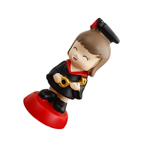 ERINGOGO Kuchendekoration in Form Einer Mädchenstatue Von Cake Toer Kuchendekoration Für Abschlussfeiern ERINGOGO Kuchendekoration in Form Einer Mädchenstatue Von Cake Toer Kuchendekoration Für Abschlussfeiern von ERINGOGO