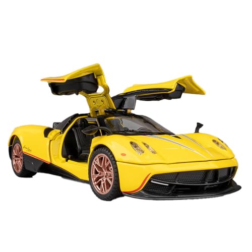 1/32 Legierung Sammlerstück Huayra Dinastia Spielzeugauto Fahrzeug Pull Back Modellautos mit Licht und Sound, Legierung Metall Druckguss Auto Modell Spielzeug für Kleinkinder Kinder Jungen 1/32 Legierung Sammlerstück Huayra Dinastia Spielzeugauto Fahrzeug Pull Back Modellautos mit Licht und Sound, Legierung Metall Druckguss Auto Modell Spielzeug für Kleinkinder Kinder Jungen von EROCK