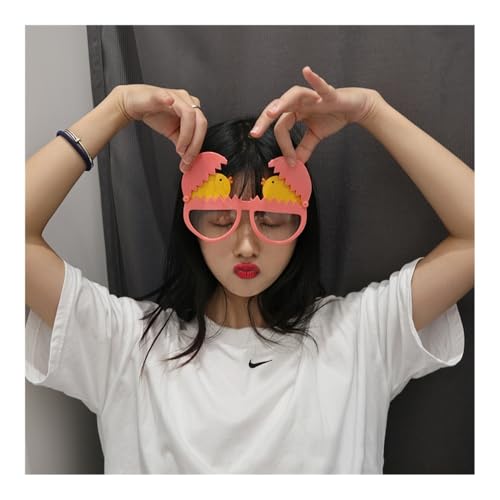 ERQIAO 1 Stück Neuheit lustige verrückte Sonnenbrille Sonnenbrille Zubehör Party Kostüm Karneval Party Brille Ereignis Dekoration Lieferungen (21) von ERQIAO