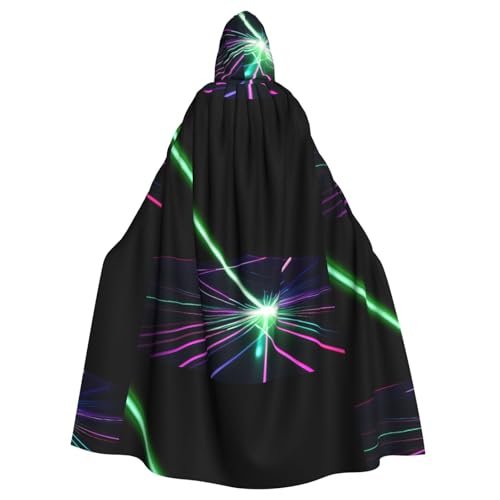 ERSDWRE Halloween-Kapuzenumhang mit Laser-Lichtern, für Männer und Frauen, Kapuzenumhang für Mittelalter-Umhang, Kostüme, Cosplay ERSDWRE Halloween-Kapuzenumhang mit Laser-Lichtern, für Männer und Frauen, Kapuzenumhang für Mittelalter-Umhang, Kostüme, Cosplay von ERSDWRE