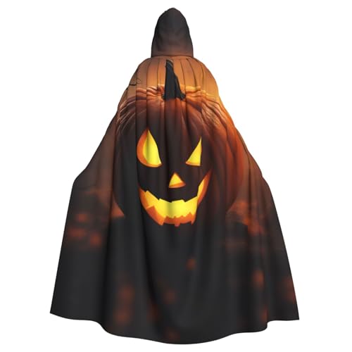 ERSDWRE Halloween-Kürbis-Druck, Halloween-Kapuzenumhang für Männer und Frauen, Kapuzenumhang für Mittelalter-Umhang, Kostüme, Cosplay ERSDWRE Halloween-Kürbis-Druck, Halloween-Kapuzenumhang für Männer und Frauen, Kapuzenumhang für Mittelalter-Umhang, Kostüme, Cosplay von ERSDWRE