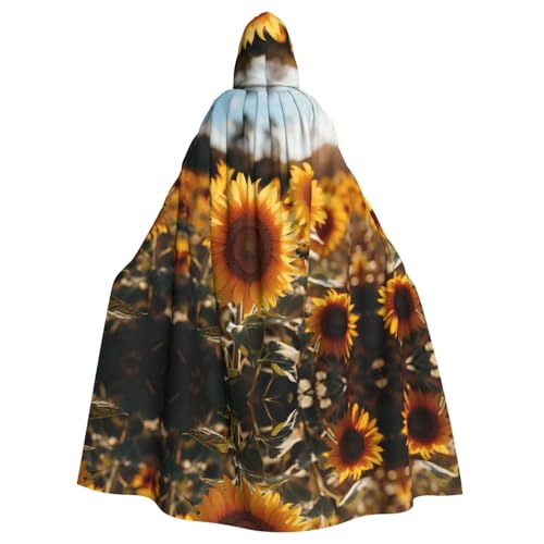 ERSDWRE Sonnenblumen-Druck, Halloween-Kapuzenumhang für Männer und Frauen, Kapuzenumhang für Mittelalter-Umhang, Kostüme, Cosplay ERSDWRE Sonnenblumen-Druck, Halloween-Kapuzenumhang für Männer und Frauen, Kapuzenumhang für Mittelalter-Umhang, Kostüme, Cosplay von ERSDWRE