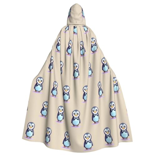 ERSDWRE Süßer Pinguin-Druck, Halloween-Kapuzenumhang für Männer und Frauen, Kapuzenumhang für Mittelalter-Umhang, Kostüme, Cosplay ERSDWRE Süßer Pinguin-Druck, Halloween-Kapuzenumhang für Männer und Frauen, Kapuzenumhang für Mittelalter-Umhang, Kostüme, Cosplay von ERSDWRE