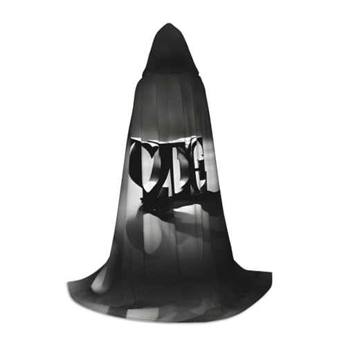 ERSDWRE Umhang mit Aufschrift "Love Font", Uni, Erwachsene, mit Kapuze, perfekt für Halloween, Rollenspiele, Maskerade-Partys ERSDWRE Umhang mit Aufschrift "Love Font", Uni, Erwachsene, mit Kapuze, perfekt für Halloween, Rollenspiele, Maskerade-Partys von ERSDWRE