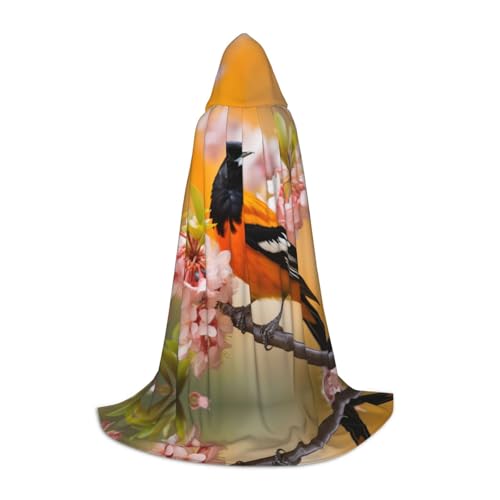 ERSDWRE Umhang mit Goldfinch-Aufdruck, Uni, Erwachsene, Kapuzenumhang, perfekt für Halloween, Rollenspiele, Maskerade-Partys ERSDWRE Umhang mit Goldfinch-Aufdruck, Uni, Erwachsene, Kapuzenumhang, perfekt für Halloween, Rollenspiele, Maskerade-Partys von ERSDWRE