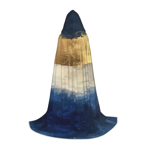 ERSDWRE Umhang mit Kapuze, Uni, für Erwachsene, goldfarben, blau, weiß, perfekt für Halloween, Rollenspiele, Maskerade-Partys ERSDWRE Umhang mit Kapuze, Uni, für Erwachsene, goldfarben, blau, weiß, perfekt für Halloween, Rollenspiele, Maskerade-Partys von ERSDWRE