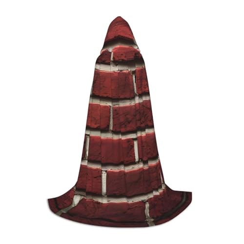 ERSDWRE Umhang mit Kapuze und Steindruck, Uni, für Erwachsene, perfekt für Halloween, Rollenspiele, Maskerade-Partys von ERSDWRE