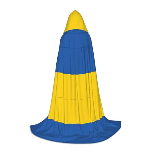 ERSDWRE Umhang mit Ukraine-Aufdruck, Uni, Erwachsene, Kapuzenumhang, perfekt für Halloween, Rollenspiele, Maskerade-Partys ERSDWRE Umhang mit Ukraine-Aufdruck, Uni, Erwachsene, Kapuzenumhang, perfekt für Halloween, Rollenspiele, Maskerade-Partys von ERSDWRE