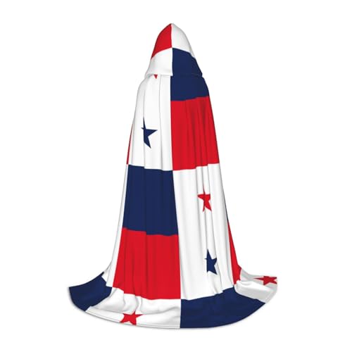 ERSDWRE Umhang mit der Flagge von Panama, Uni, Erwachsene, mit Kapuze, perfekt für Halloween, Rollenspiele, Maskerade-Partys ERSDWRE Umhang mit der Flagge von Panama, Uni, Erwachsene, mit Kapuze, perfekt für Halloween, Rollenspiele, Maskerade-Partys von ERSDWRE
