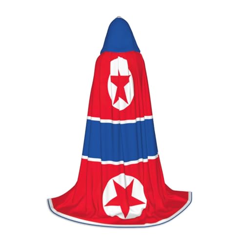 ERSDWRE Umhang mit koreanischer Flagge, Uni, Erwachsene, mit Kapuze, perfekt für Halloween, Rollenspiele, Maskerade-Partys ERSDWRE Umhang mit koreanischer Flagge, Uni, Erwachsene, mit Kapuze, perfekt für Halloween, Rollenspiele, Maskerade-Partys von ERSDWRE