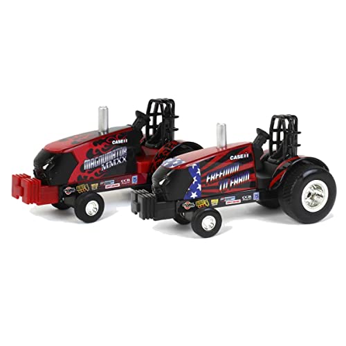 Case IH 1:64 Abzieher Traktoren Sortiment MAGNUMATOR & Freedom to Farm von ERTL